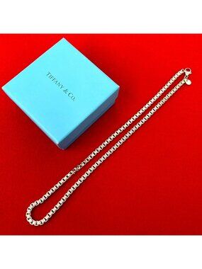 Tiffany & Co Vintage Venetian Necklace 925 Sterling Silver